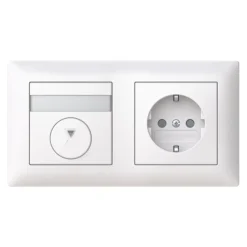 ABB Saga Hörnbox Timer med 1-vägsuttag