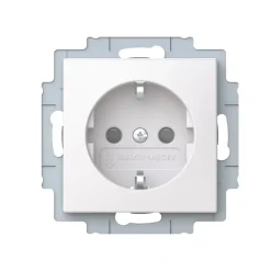 ABB Saga 1-vägsuttag Jordat Snabb