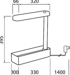 Airam Herby Plantlampa LED 10W
