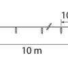 Airam Kilau LED Solcellsljusslinga 9,9m