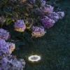 Airam Novatar LED solcells markarmatur Ø11,6cm svart