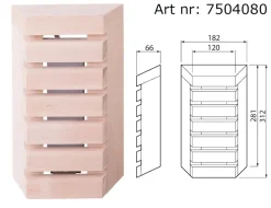Airam Saunaled Bastulampor IP65