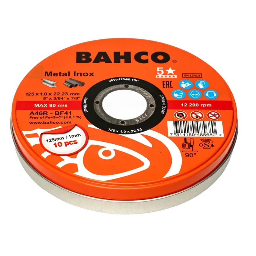 Bahco Kapskiva 230x3.0 Metall/Rostfritt Stål