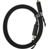 Deltaco HDMI Kabel 2.1 8K Platt 2m Svart