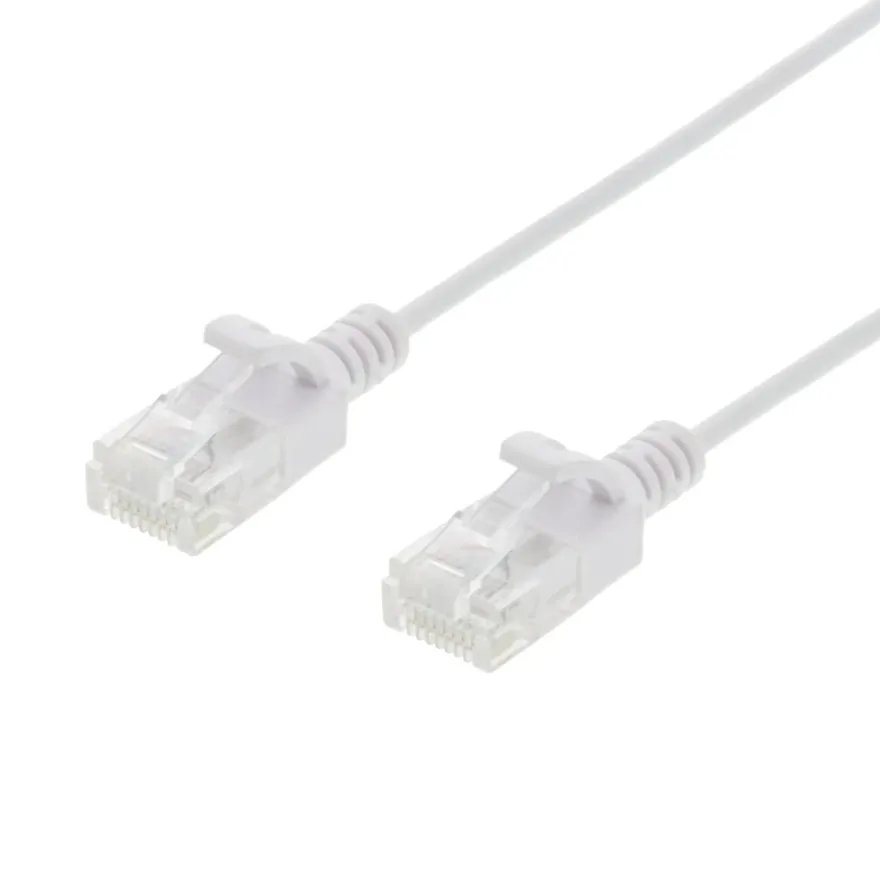 Deltaco Patchkabel Ultra Slim Cat6 UTP Vit