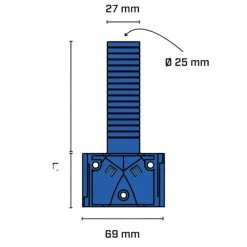 Elektroskutt Blocks-Y Y-koppling 16mm