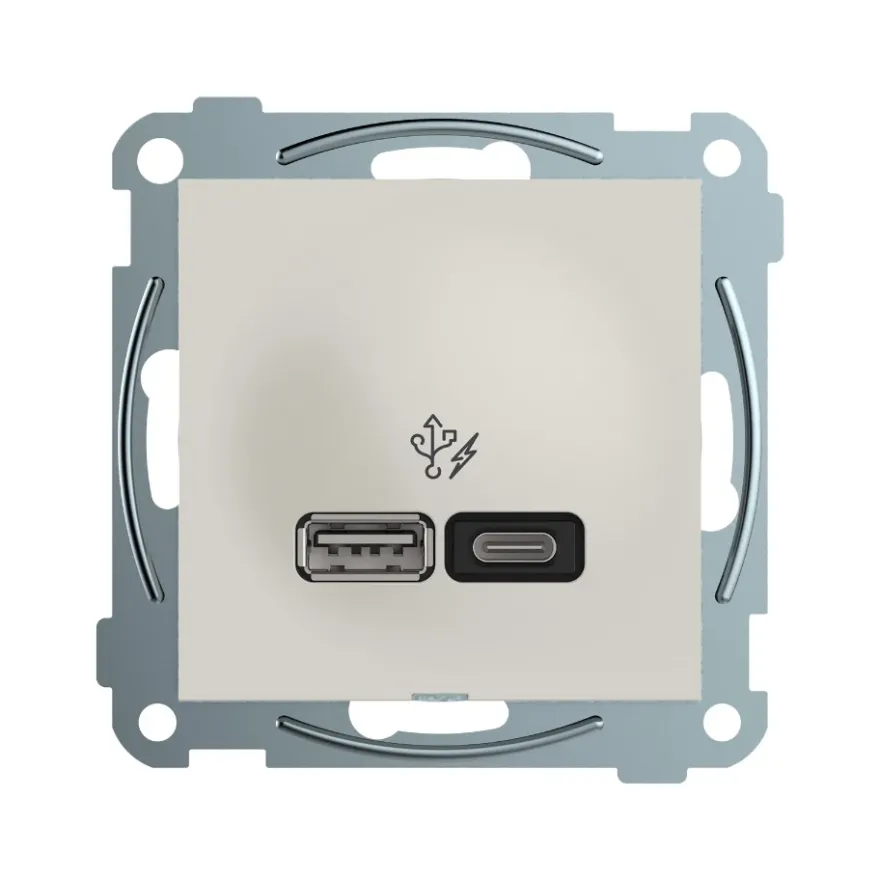 Elko Plus Ladduttag USB A+C 45W