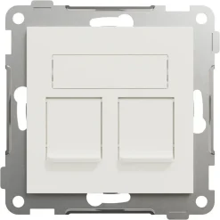 Elko RS/Plus Datauttag Keystone 2x8 Cat6 STP Rak