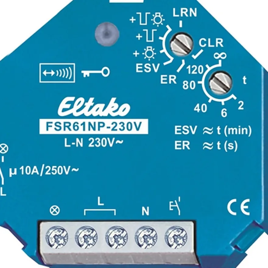 Eltako FSR61NP-230V Arbets/impulsrelä puck ej pot fri