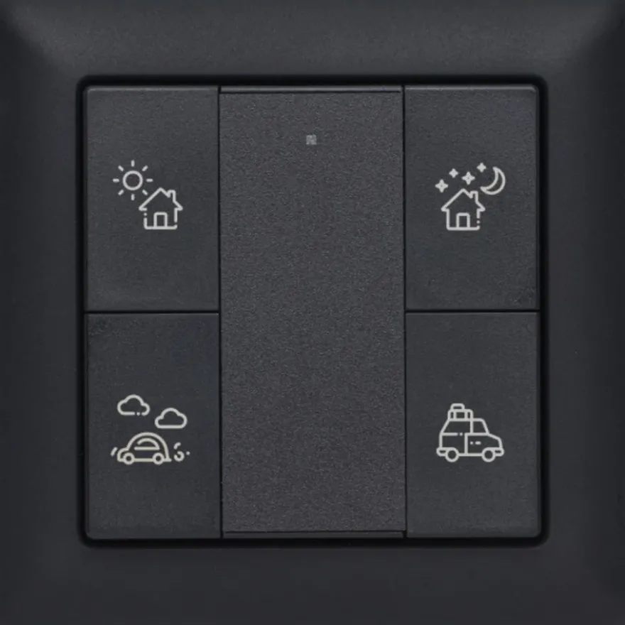 Futurehome Z-Wave Modeswitch 4-kanaler