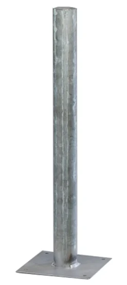 Garo Rörstolpe Ø60mm med fästplatta