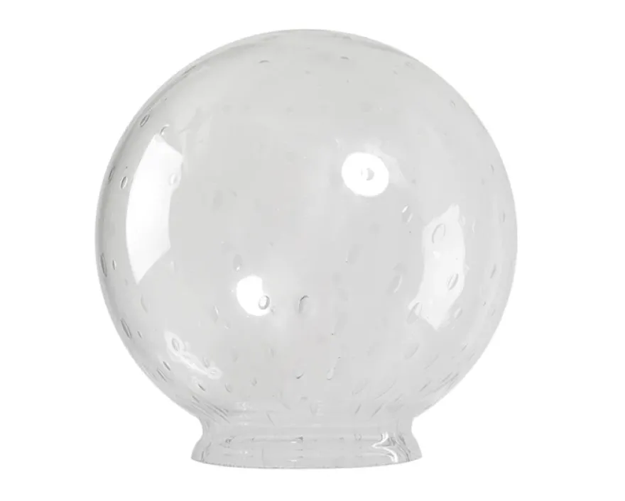 Glasglob (Ø 300mm) klar blåsig