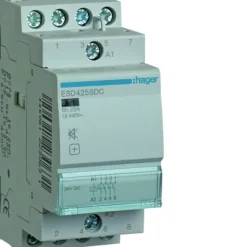 Hager Brumfri kontaktor 4NO 25A 24VDC