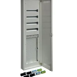 Hager Kombimediacentral 4x15mod Utanpåliggande