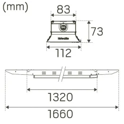 Hide-a-lite Indline G2 IP23 L DALI