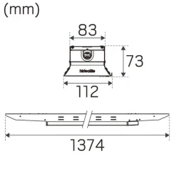 Hide-a-lite Indline G2 IP23 Sport M Asym DALI