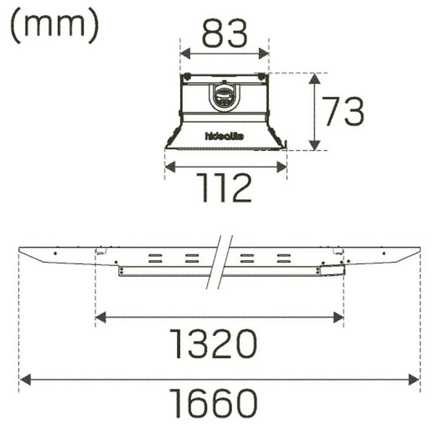 Hide-a-lite Indline G2 IP23 XL As