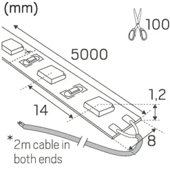 Hide-a-lite LEDstrip Lowlum IP20