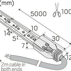 Hide-a-lite LEDstrip Lowlum IP67