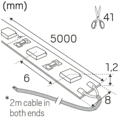 Hide-a-lite LEDstrip Midlum IP20