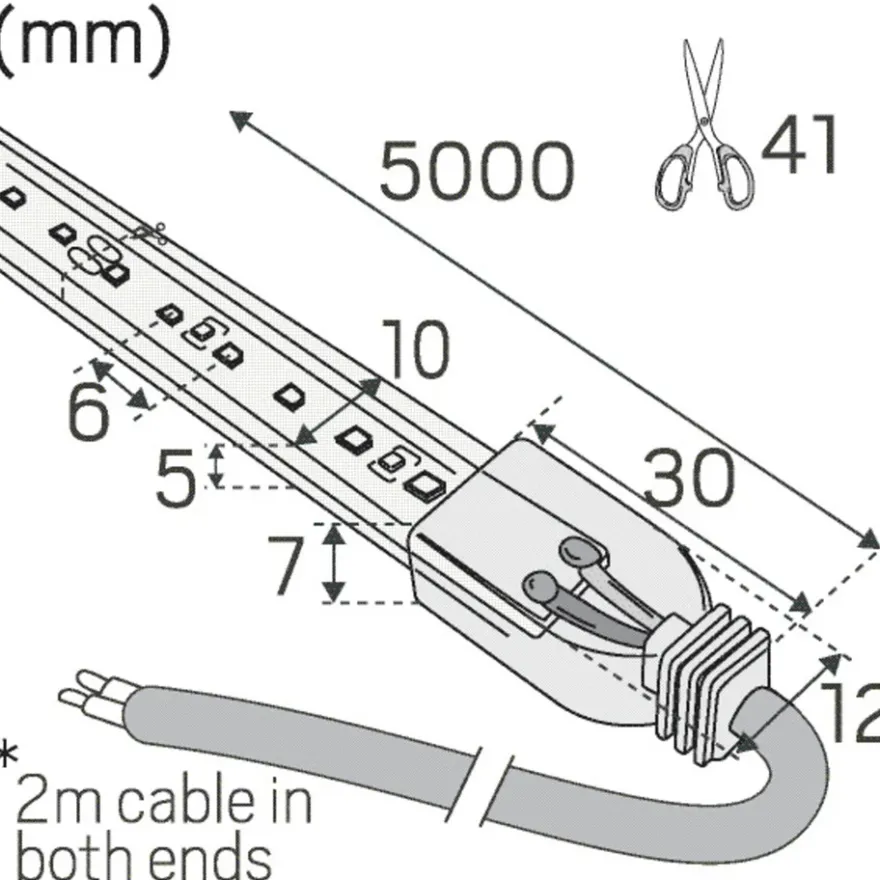 Hide-a-lite LEDstrip Midlum IP67