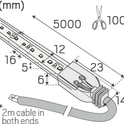 Hide-a-lite LEDstrip RGB IP67
