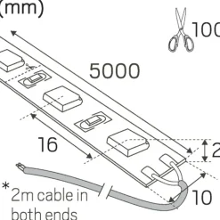 Hide-a-lite LEDstrip RGB IP20