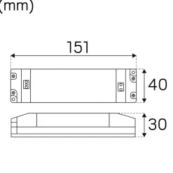 Hide-a-lite LED-trafo SLT 30W 12V
