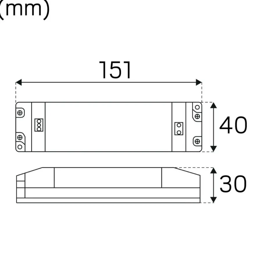 Hide-a-lite LED-trafo SLT 30W 12V