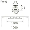 Hide-a-lite Liteline Basic IP23 L 85° 4000K 13800lm