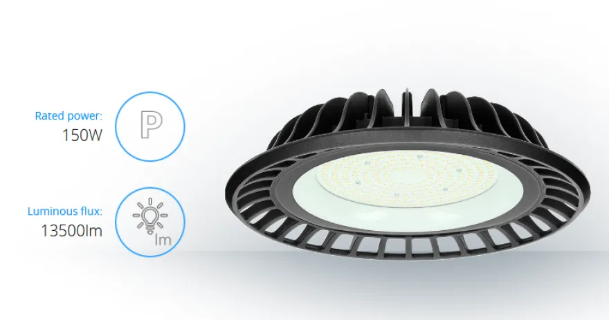 Horin Highbay LED armatur 150W 13500lm IP65