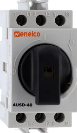 Huvudbrytare AUSD-40 3-pol 40A