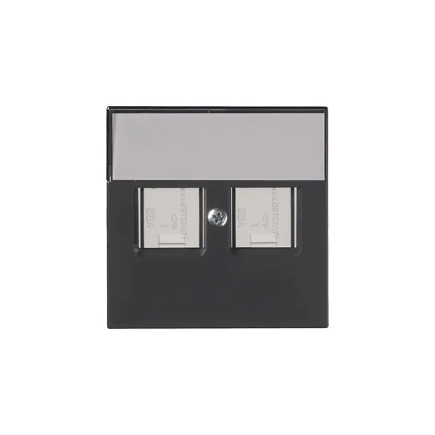 Impressivo Centrumplatta 2xRJ45