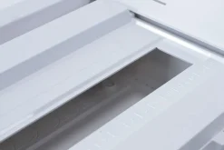 Infälld kombicentral IP30 3/1, 12+2 moduler, Vit metalldörr