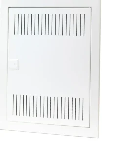 Infälld Mediacentral IP30 2-radig Vit dörr