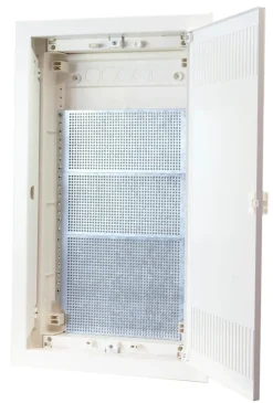 Infälld Mediacentral IP30 3-radig Vit dörr