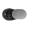 Infällnadsuttag 1-uttag med USB