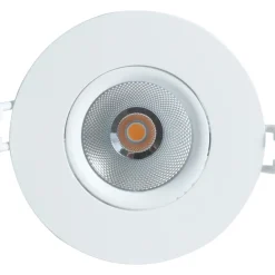 J&EL Alto Tilt LED Downlight 6,5W Vit