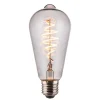J&EL Flexi Dekor Edison 4,5W E27 Rökfärgad