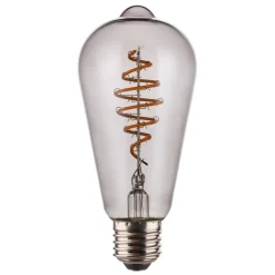 J&EL Flexi Dekor Edison 4,5W E27 Rökfärgad