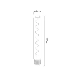 J&EL Flexi Dekor T30 250mm 4,9W E27