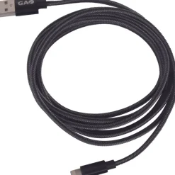J&EL Laddkabel USB-A Lightning 2m
