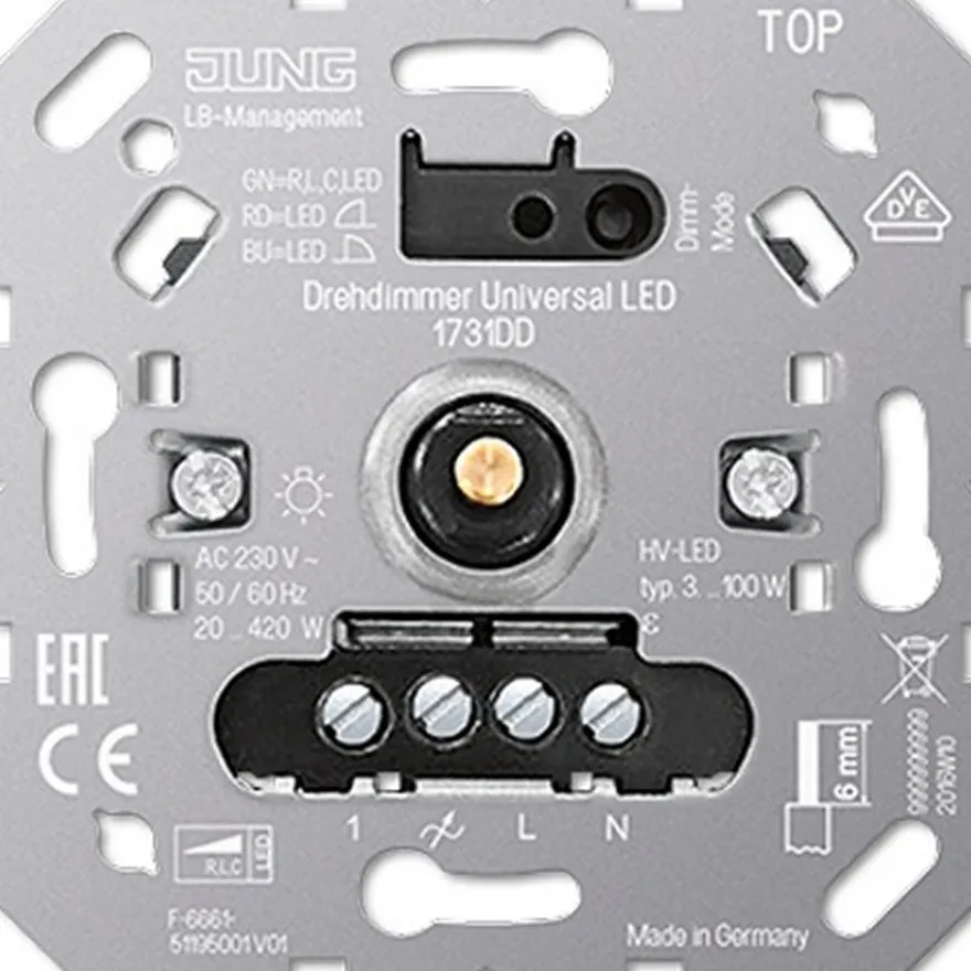 Jung 1731DD Universaldimmerinsats LED