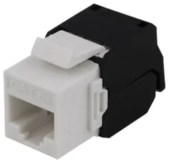 Keystone Jack Cat6a oskärmad tool-free