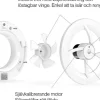 Klimat K7 Multi Badrumsfläkt IP44 Klass II