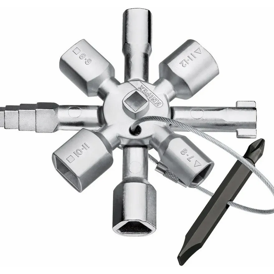 Knipex TwinKey Kopplingsskåpsnyckel
