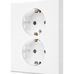 Kontakt Simon S55 2-vägsuttag Låg