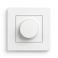 Kontakt Simon S55 Vriddimmer 1-pol Trapp LED Vit
