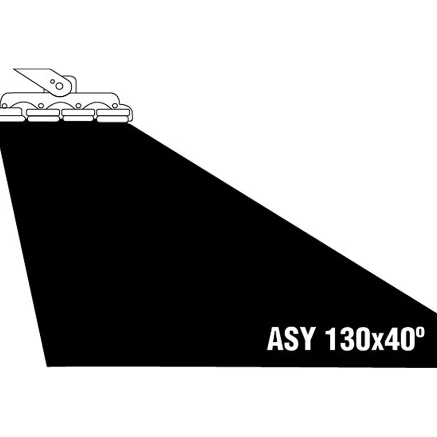LED Strålkastare Flex 450W Asymmetrisk