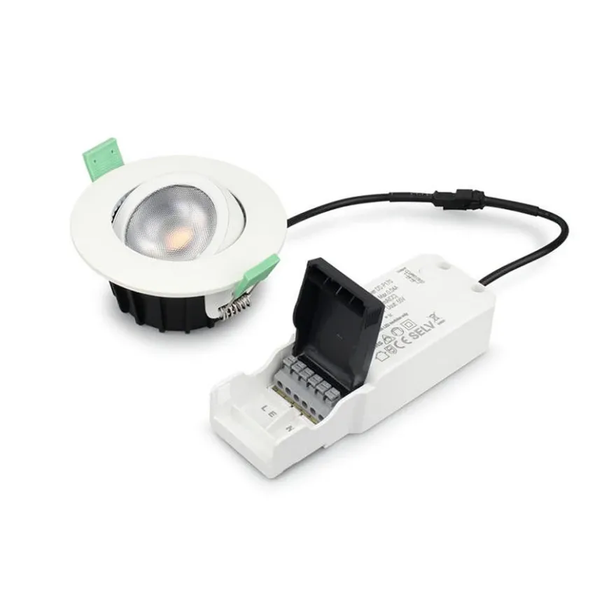 Llitt Ellen LED Downlight 230V Dim-To-Warm 3-pack